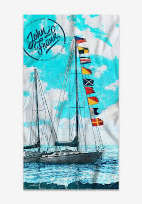 John Frank Sailing Beach Towel 150x80cm.