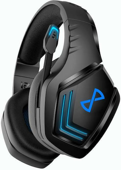 Forever GHS-700 BT Über Ohr Gaming-Headset mit Verbindung Bluetooth Schwarz