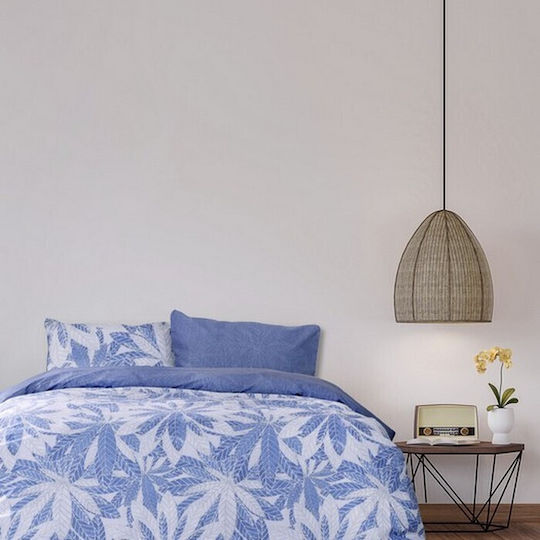 Kocoon Sheet Sets Single 160x270cm. Raellia Blue 3pcs