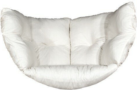 Showood Perna Swing Cushion De Grădină Albă 120x120cm Showood Perna Swing Cushion De Grădină Albă 120x120cm
