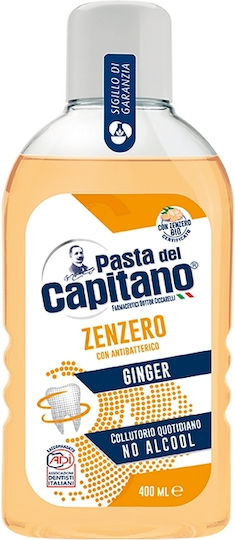 Pasta del Capitano Ginger Στοματικό Διάλυμα Καθημερινής Προστασίας 400ml