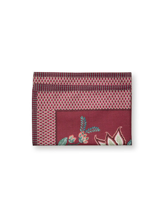 PiP Studio Runner Cotton Flower Festival Dark Pink 50x150cm