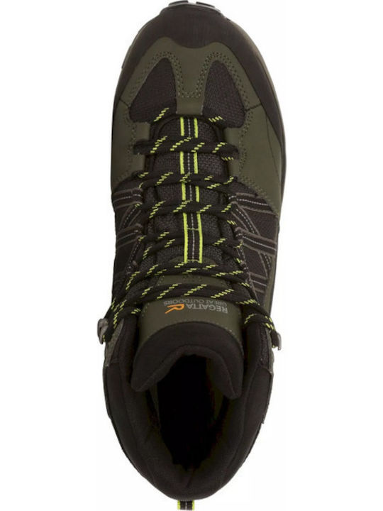 Regatta Samaris II Herren Wanderstiefel Grün