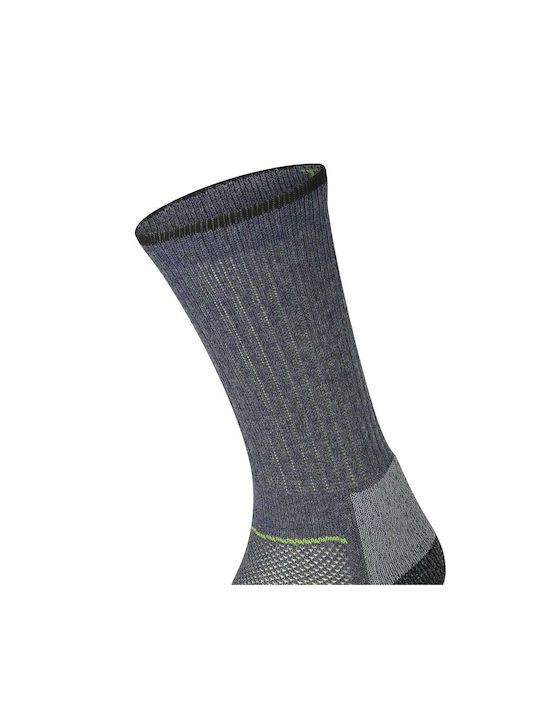 Lorpen T2 Merino Hiker 2 Pack Eco Running Socks Gray 1 Pair