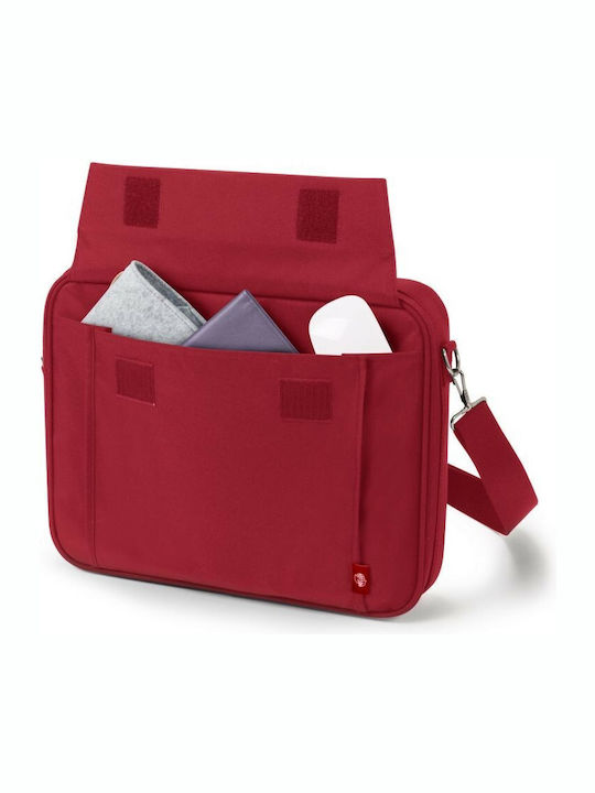 Dicota Eco Multi BASE Tasche Schulter / Handheld für Laptop 15.6" in Rot Farbe
