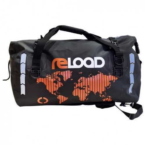 MotoRAID Reload Adventure Σάκος Ουράς Μοτοσυκλέτας Αδιάβροχος 45lt σε Πορτοκαλί Χρώμα