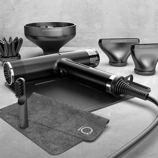 GA.MA iQ2 Ionic Professional Hair Dryer Turbo with Diffuser 2000W