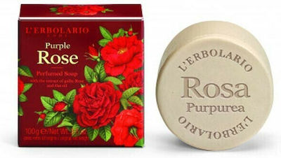 L' Erbolario Rosa Purpurea Baton de săpun pentru Mâinile 100gr