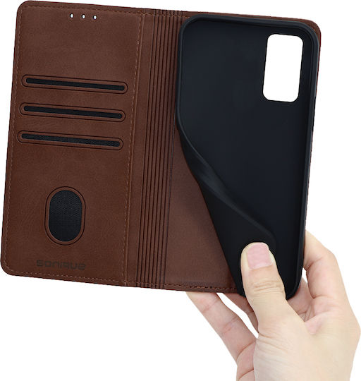 Sonique Vintage Wallet Piele artificială Maro (TCL 205)