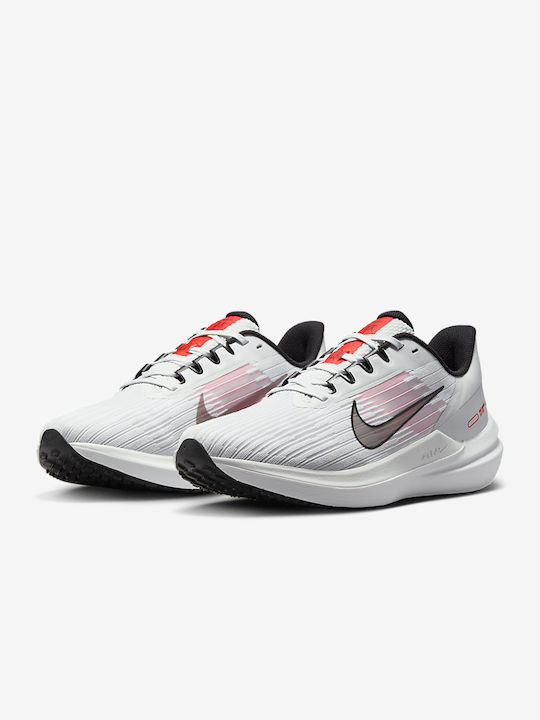 Nike Air Winflo 9 Sport Shoes Running Photon Dust / White / Platinum Tint / Black