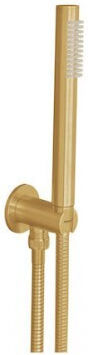 La Torre Elle 316 Built-in Mixer, Hand Shower & Shower Head Set for Shower 2 Exits Gold Brushed