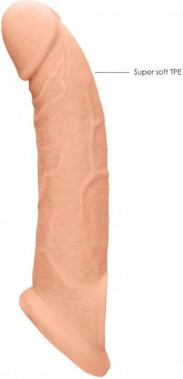Shots Real Rock Penis Extender Προέκταση Πέους Flesh 22cm