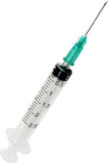 Nipro Σύριγγες 21G x 38mm 2.5ml 100τμχ