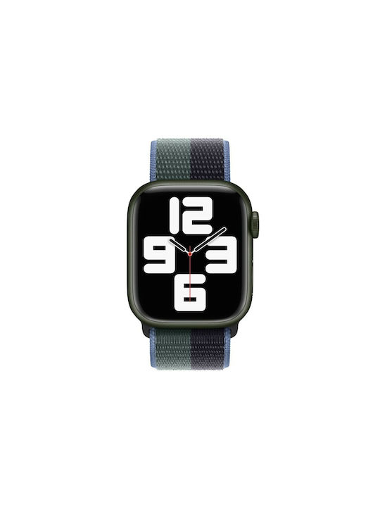 Apple Sport Loop Strap Fabric Midnight/Eucalyptus (Apple Watch 38/40/41mm)