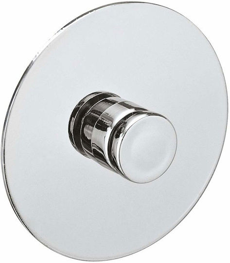 Wenko Turbo Loc Double Wall-Mounted Bathroom Hook ​6x1.4cm Silver