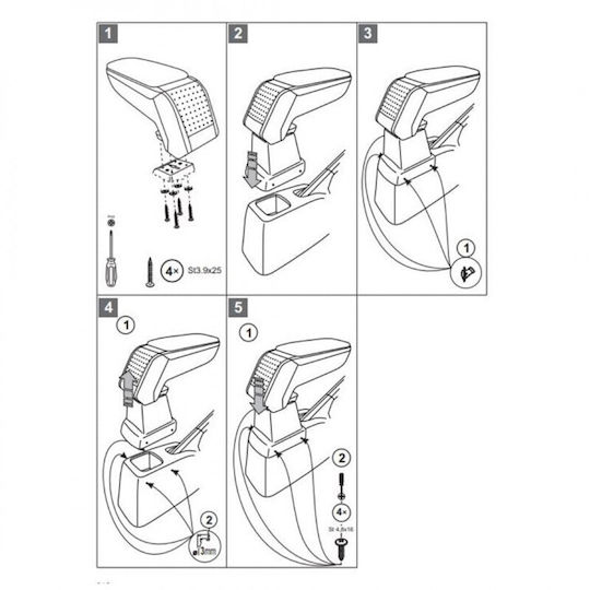 S-dizayn Exterior Car Decorative Handles Skoda Superb 4pcs