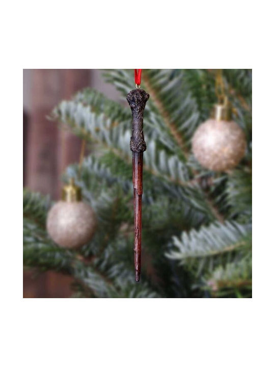 Nemesis Now Harry's Wand Christmas Plastic Tree Ornament Brown 15.5cm