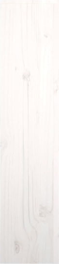 vidaXL vidaXL Radiator Cover from Solid Wood White 79.5x19x84cm