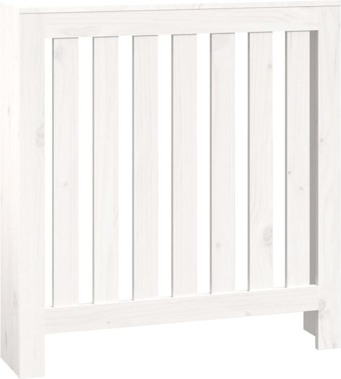 vidaXL Κάλυμμα Καλοριφέρ από Μασίφ ξύλο 79.5x19x84εκ.