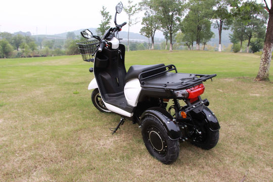 WheelnWater Storm Ηλεκτρικό Μηχανάκι Ισχύος 3000W 72V 100Ah Λευκό