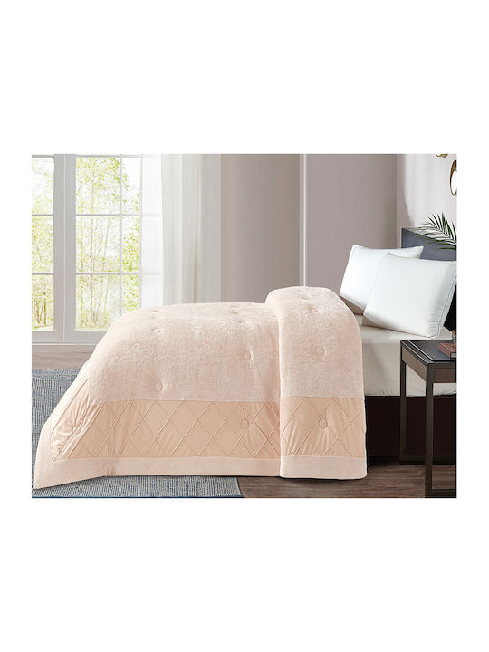 Liolios Home Duvet Cover Queen 240x260cm Crystal Pudra