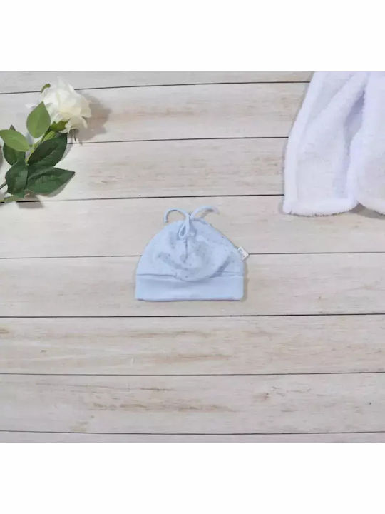 Jukki Angel Bear Baby-Strampler mit Kappe Hellblau 5Stücke