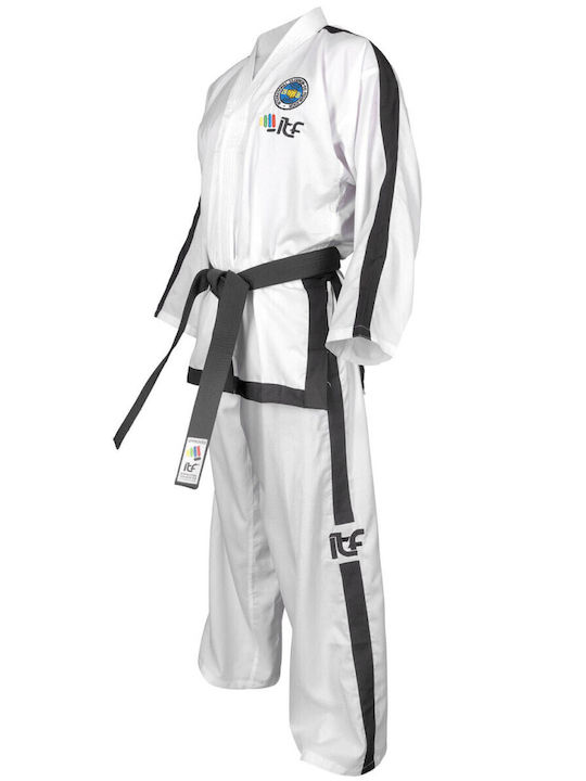 Top Ten Instructor Diamond Taekwondo Dobok Men White