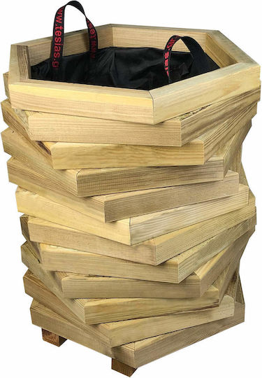Tesias Pot Wooden 52x45x60cm.