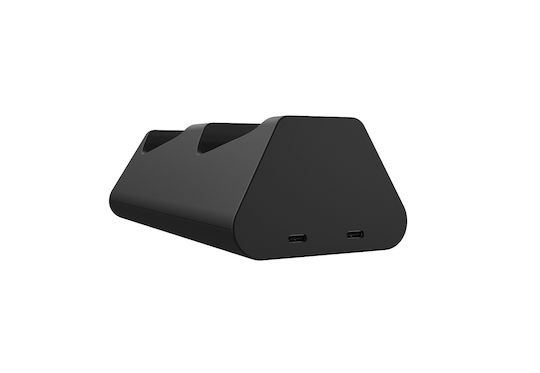 Gioteck Duo Charging Stand Зарядна станция за 2 контролера XBOX Един / Xbox Series X/S - Xbox Серия X/S с LED осветление Черно / бяло