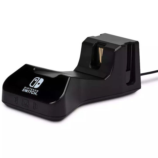 PowerA Joy-Con and Controller Charging Base Βάση Φόρτισης για 3 χειριστήρια Switch Μαύρη 028526