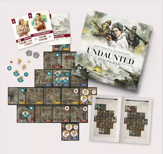 Настолна игра Undaunted: Stalingrad за 2 играчи 14+ години (EN) Osprey Publishing