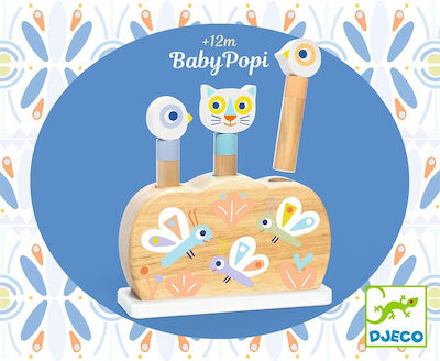 Djeco Baby-Spielzeug Little Animals aus Holz für 18++ Monate