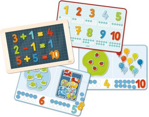 Haba Μαθαίνω τους Αριθμούς Educational Game Letters & Numbers for 4+ years old Years Old