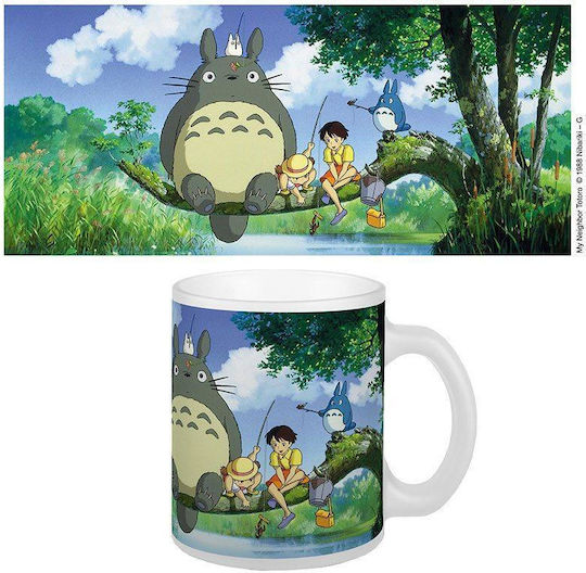 Semic Ghibli Totoro Fishing Κούπα Κεραμική Πολύχρωμη Semic Ghibli Totoro Fishing Κούπα Κεραμική Πολύχρωμη