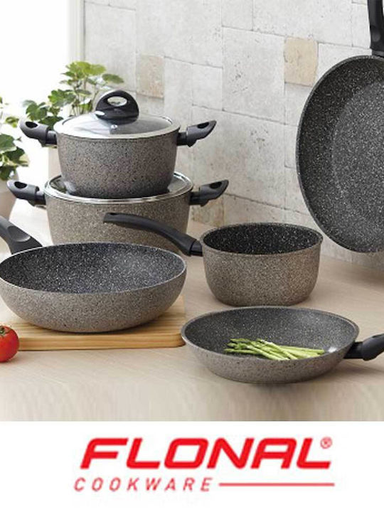 Flonal Pietra Viva Wok από Αλουμίνιο με Επίστρωση από Πέτρα 28cm