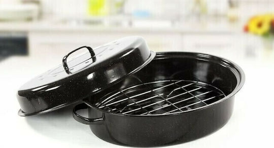 Homestyle Dutch Oven Oval mit Grillrost 33x22cm 1Stück