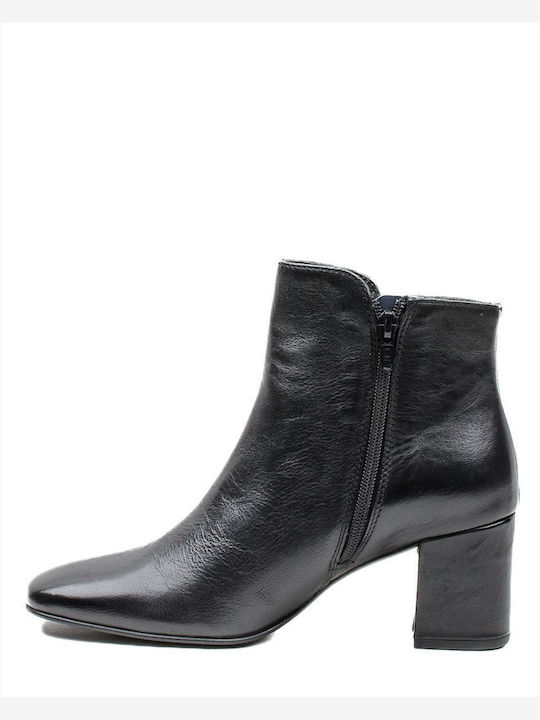 Paola Ferri Leather Women's Ankle Boots Black