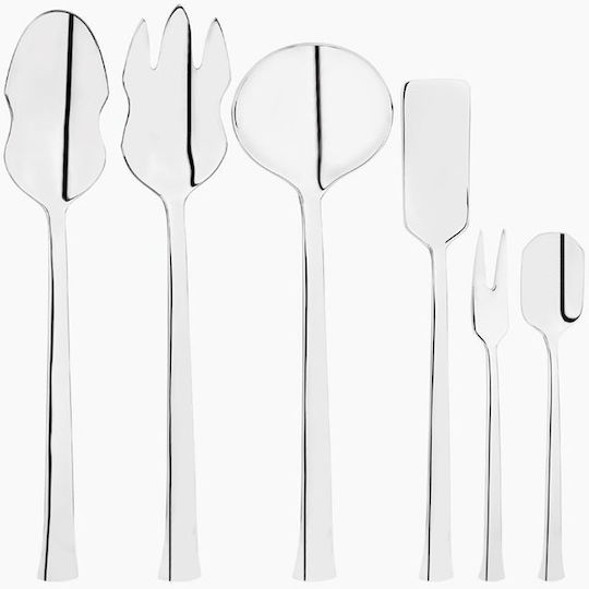 Ionia Ondas Besteckset Edelstahl Silber 72Stück