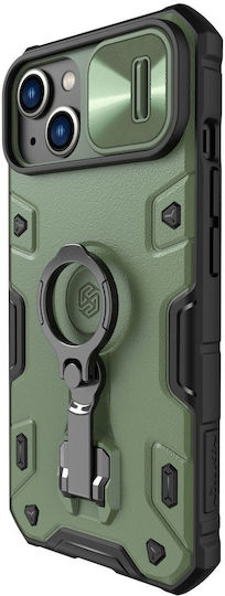 Nillkin CamShield Armor Pro Back Cover Plastic Durable Dark Green (iPhone 14) 57983111896