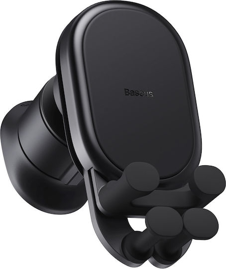 Baseus Car Mobile Mount with Adjustable Hooks and Wireless Charging Black SUWX030001