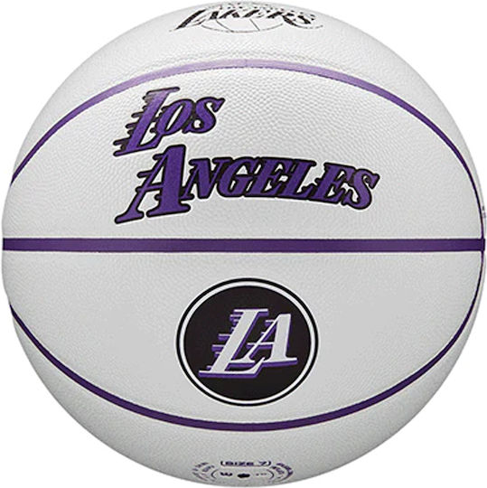 Wilson NBA Team City Collector LA Lakers Basketball Innenbereich / Draußen