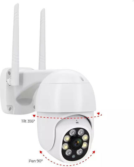 Camwon WIP-TY300P IP Κάμερα Παρακολούθησης Wi-Fi Full HD 1080p Αδιάβροχη με Αμφίδρομη Επικοινωνία και Φακό 3.6mm