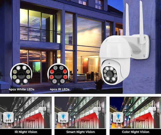Camwon WIP-TY300P IP Κάμερα Παρακολούθησης Wi-Fi Full HD 1080p Αδιάβροχη με Αμφίδρομη Επικοινωνία και Φακό 3.6mm