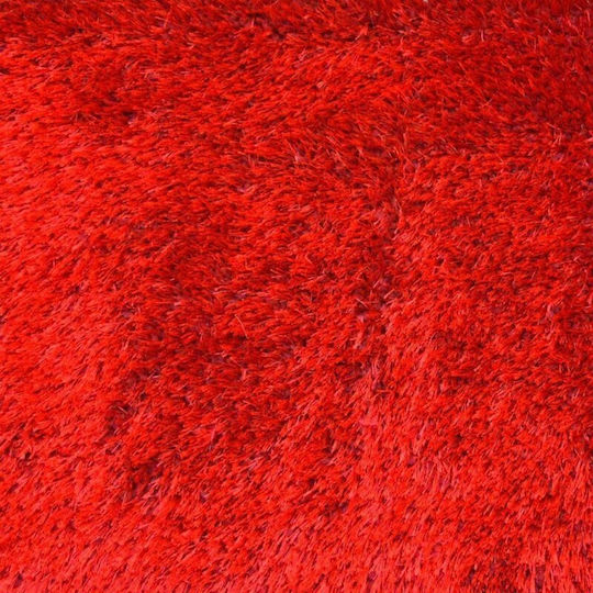 Koulis Carpets Beauty Σετ Shaggy Χαλιά Κρεβατοκάμαρας Red 100-012-003 3τμχ