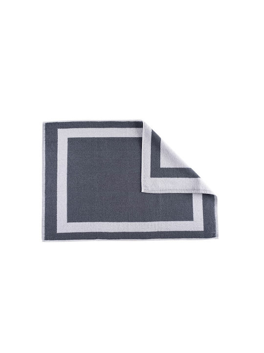 Astron Italy Bath Mat Cotton Antichlore 8164 Gray 50x75cm