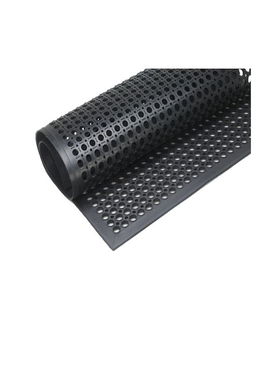 Sidirela Rubber Doormat Black 90x150cm