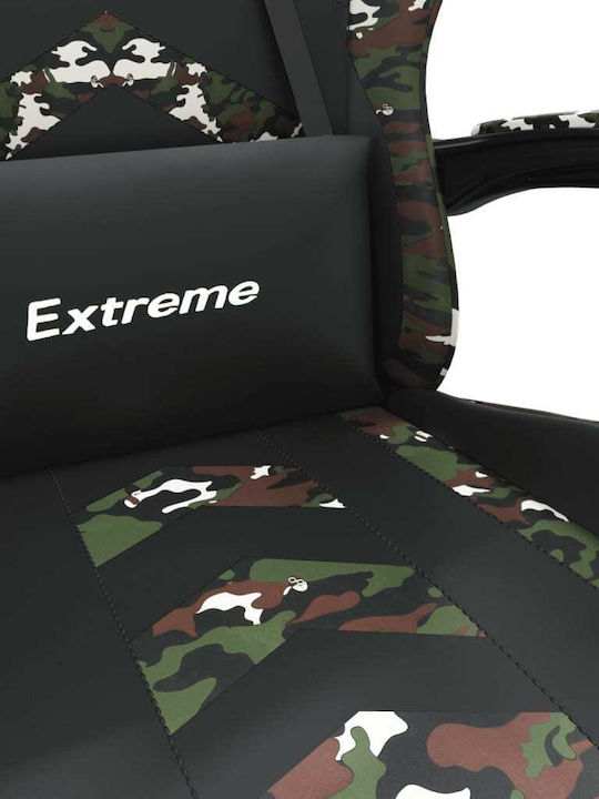 vidaXL 3143901 Καρέκλα Gaming Δερματίνης Μαύρο/Camo