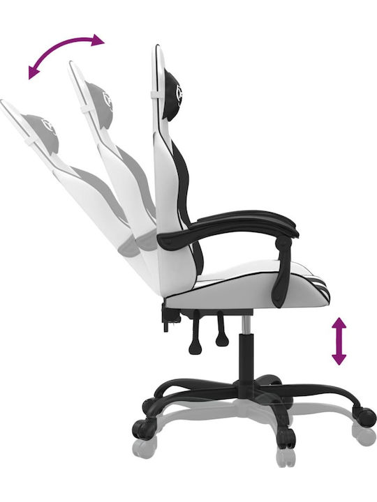 vidaXL 3143900 Gaming Stuhl Black / White
