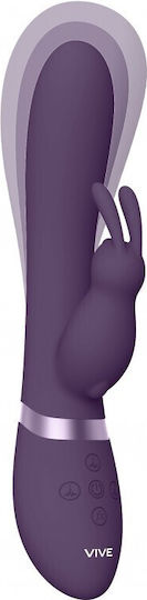 Vive Taka Vibrator Rabbit 21.3cm Purple