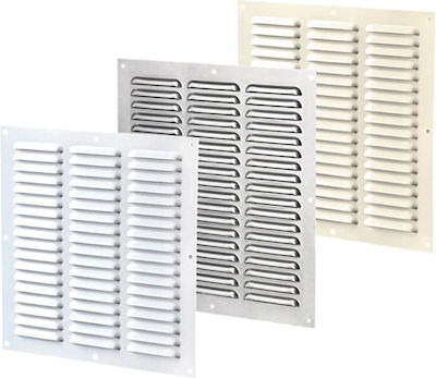 Vents Square Vent Louver with Sieve 30x30cm